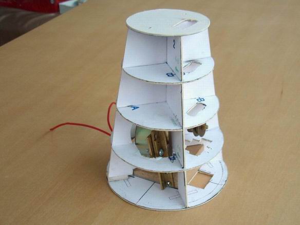 Inner structure with motor